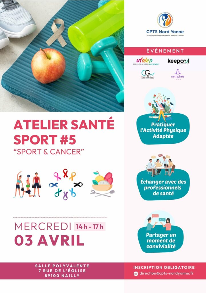 Atelier Santé Sport #5 Sport et Cancer